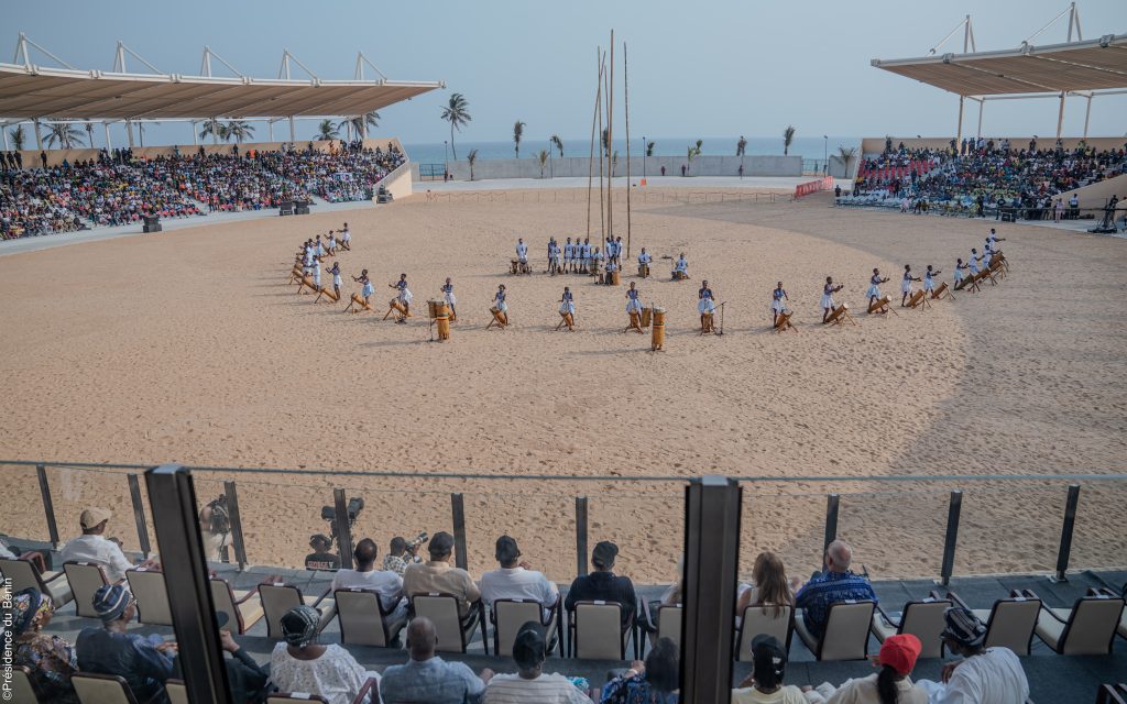 Ouidah voodoo festival center Benin