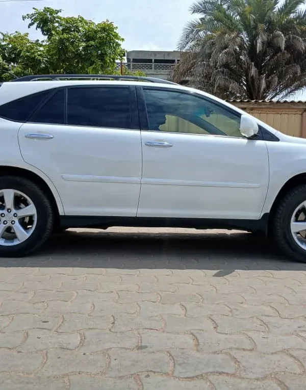 Travel in Luxury: White Lexus RX 350 (With Private Driver)